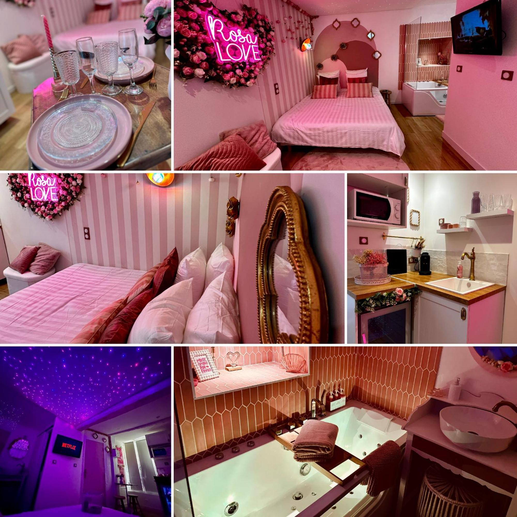 Romantic Room - Balneo - Ciel Etoile - Free Wifi - Netflix - Hyper Centre Pezenas Ngoại thất bức ảnh